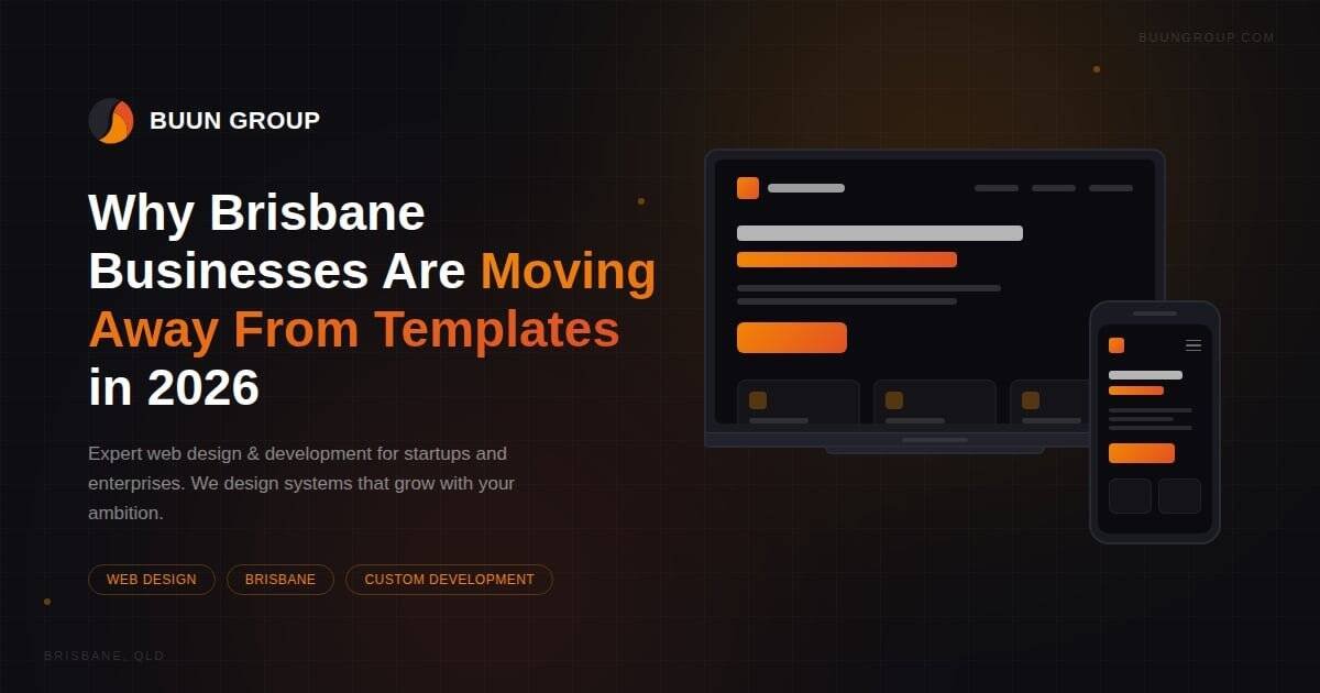 An image depicting the game changing work BUUN Group does in the Web Development Field in Brisbane